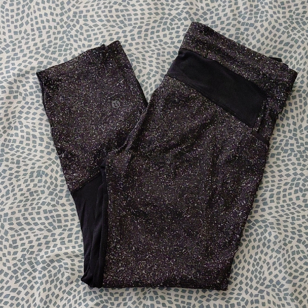 Lululemon Black Mens Surge Tight Nulux 22" Medium